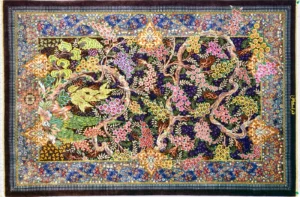 Unveiling the Exquisite History of Qum rugs: Persia's Luxurious Silk Treasures