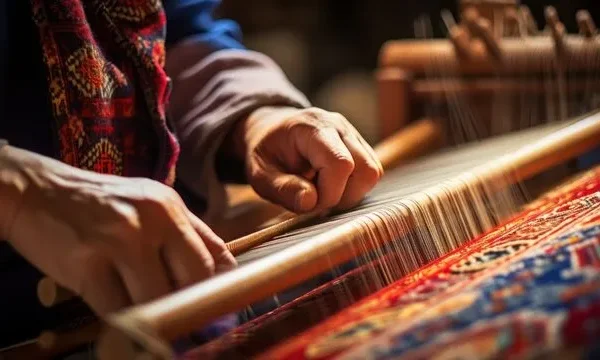 wool on cotton rug 2