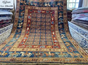 fine afghan carpet