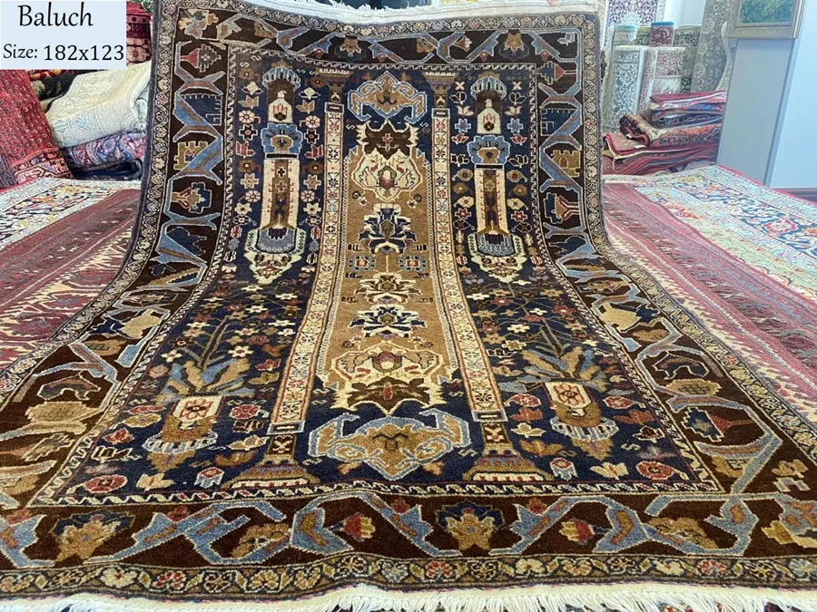 Premium Persian Carpets 200x100 cm