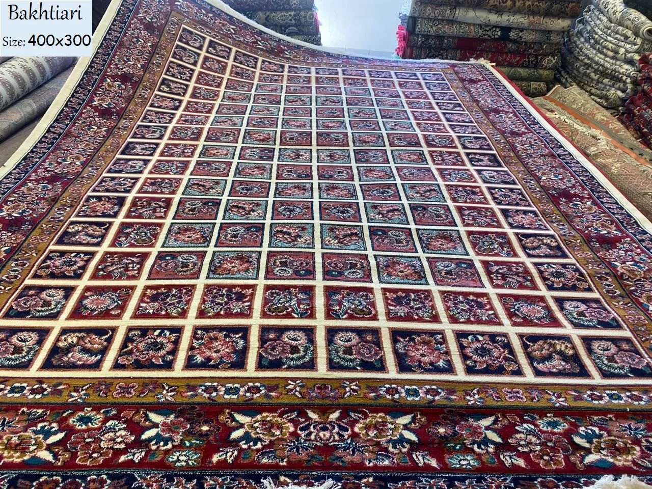 Persian machine made Bakhtiari 1