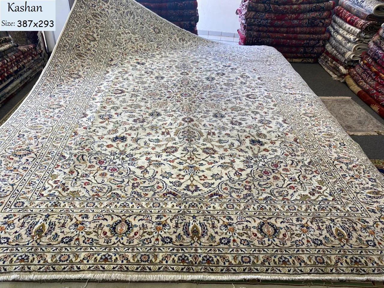 Persian rug Kashan 2 1 1