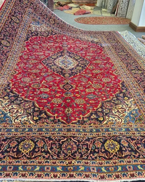 Hand-Knotted Kashan