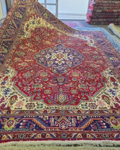 Hand-Knotted Tabriz