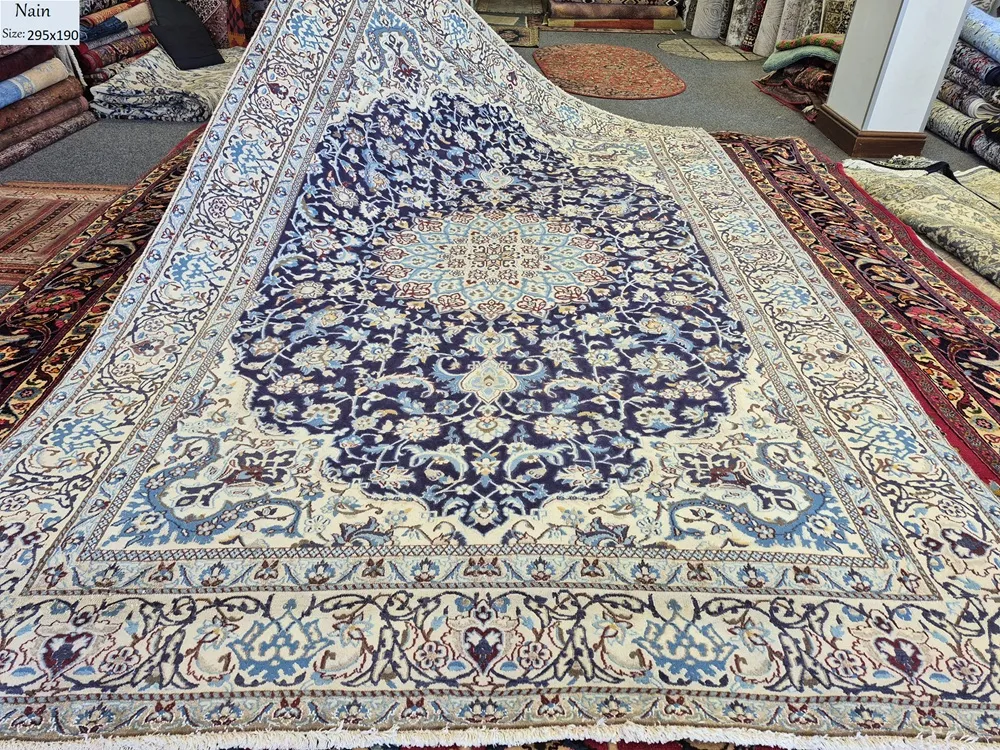 handmade nain rug 1