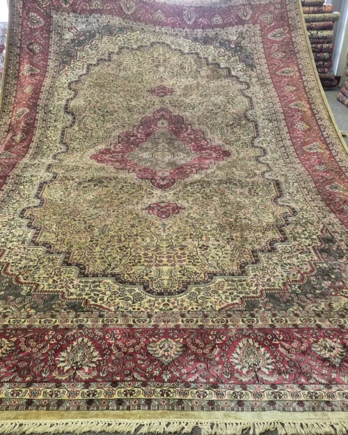 Silk Kashmir rug