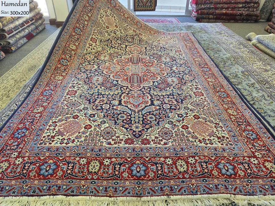 persian hamedan rug size 300x200 cm 400 knots wool on cotton quality 1