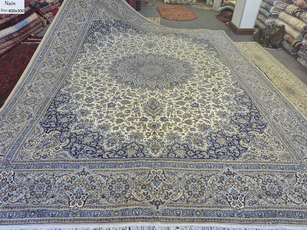 persian nain rug size 400x300 cm 1
