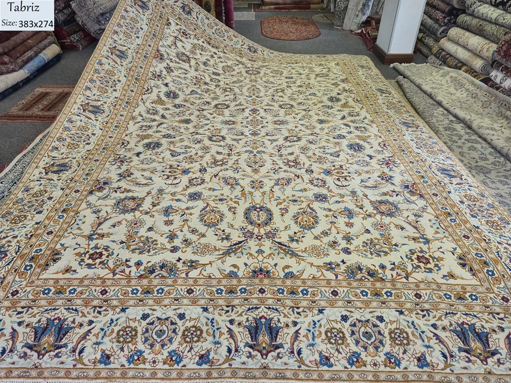 premium golden tabriz size 383x274 cm 1 1