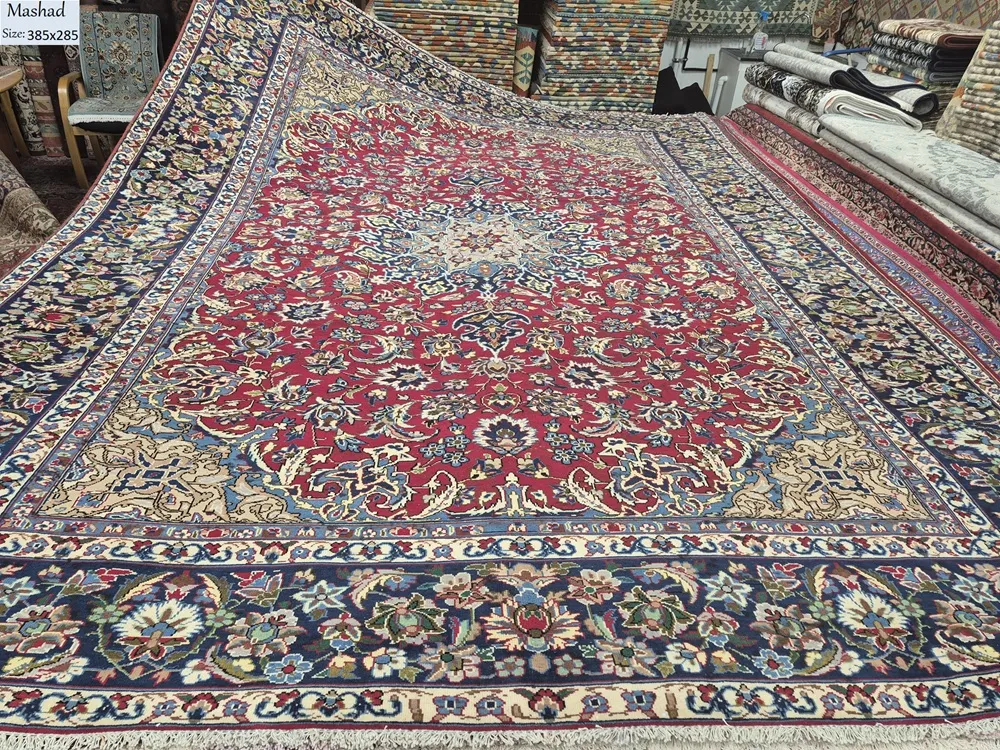 second hand mashad rug 1