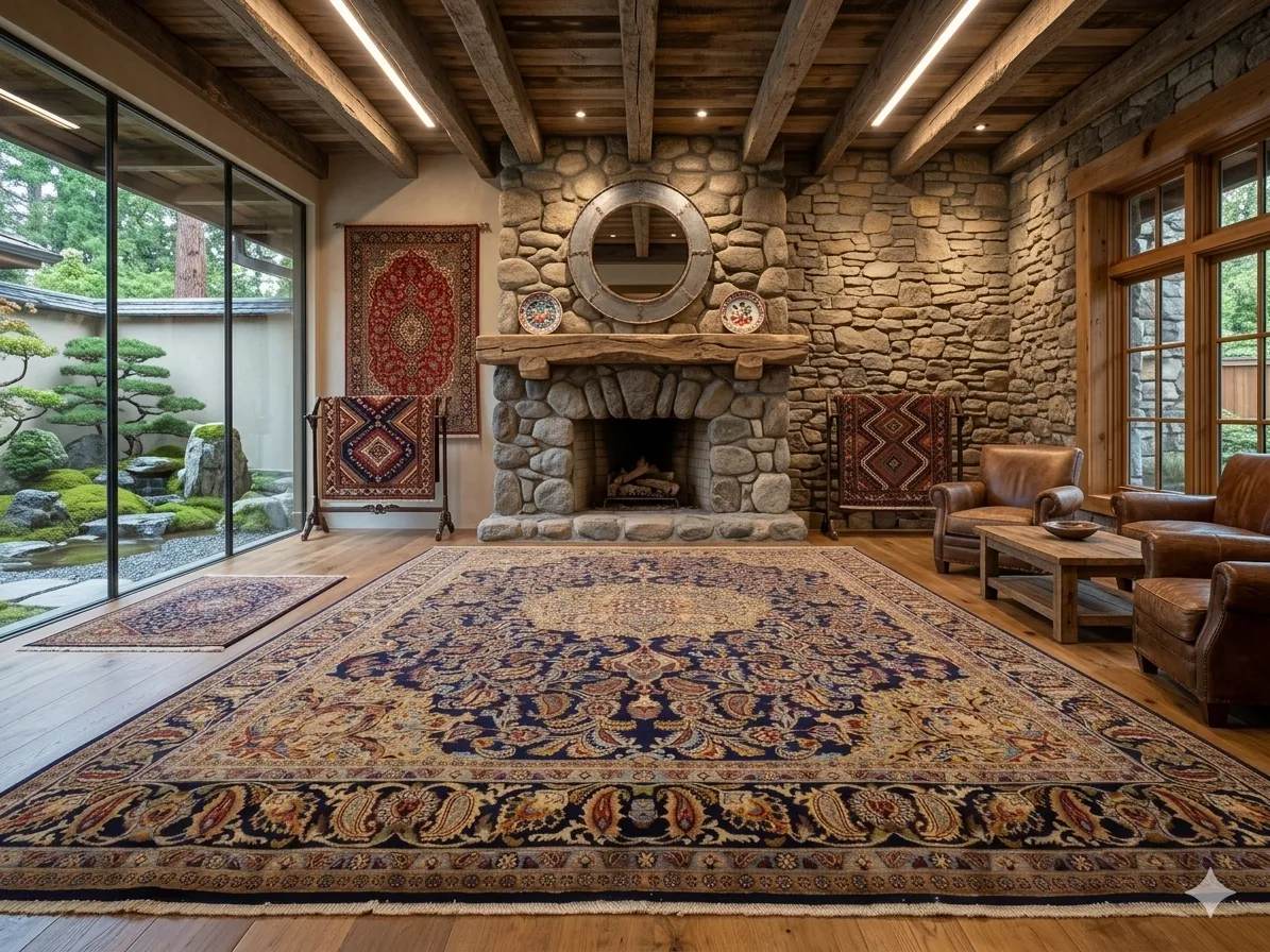 Hand-Knotted Isfahan