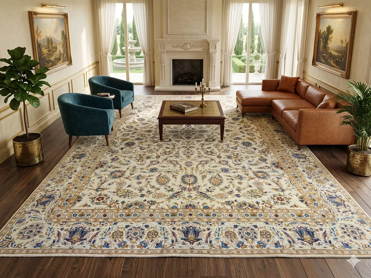 Premium golden Tabriz