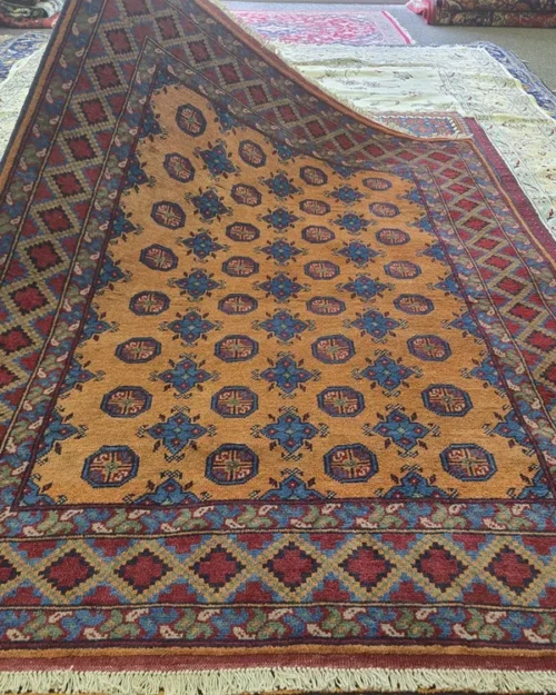 Hand-knotted Bokhara
