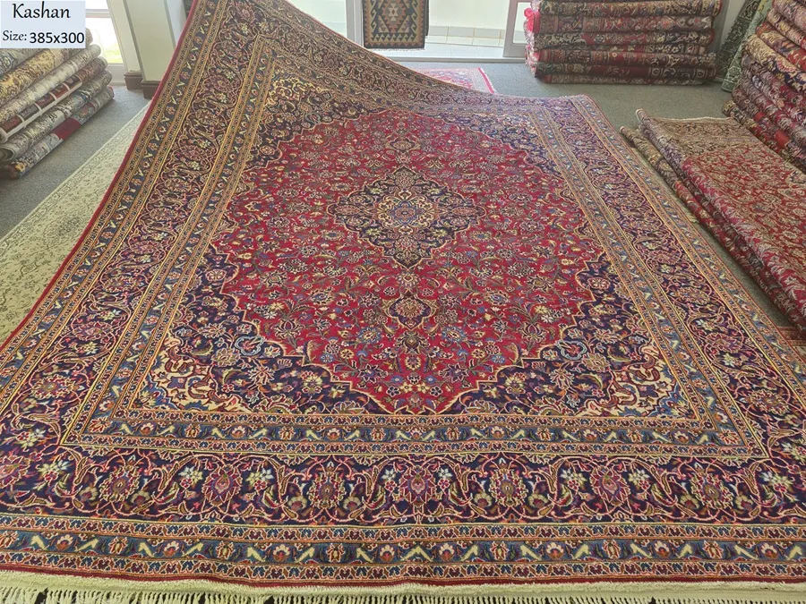 Persian handmade Kashan rug 1