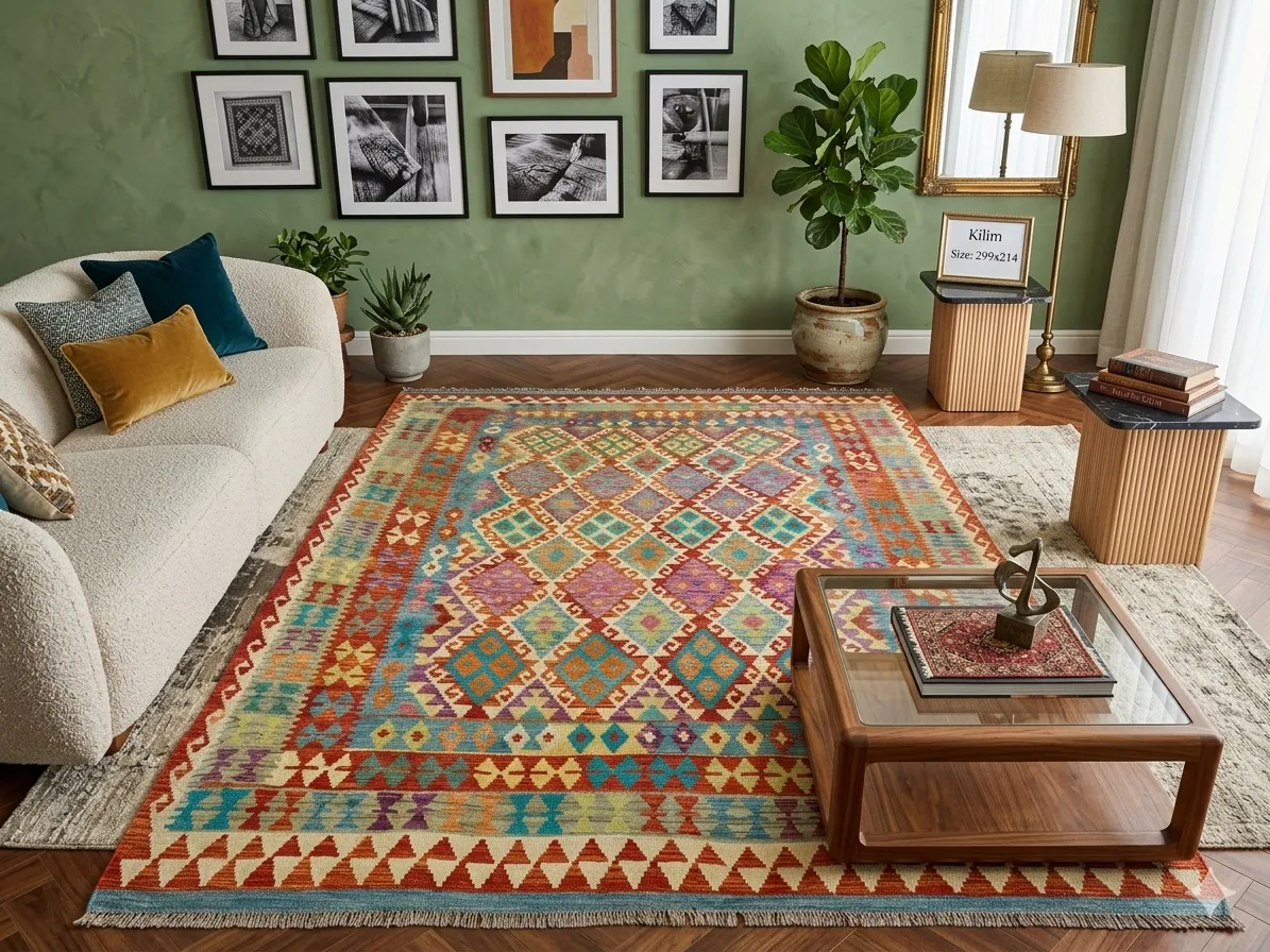 Hand-Woven Kilim