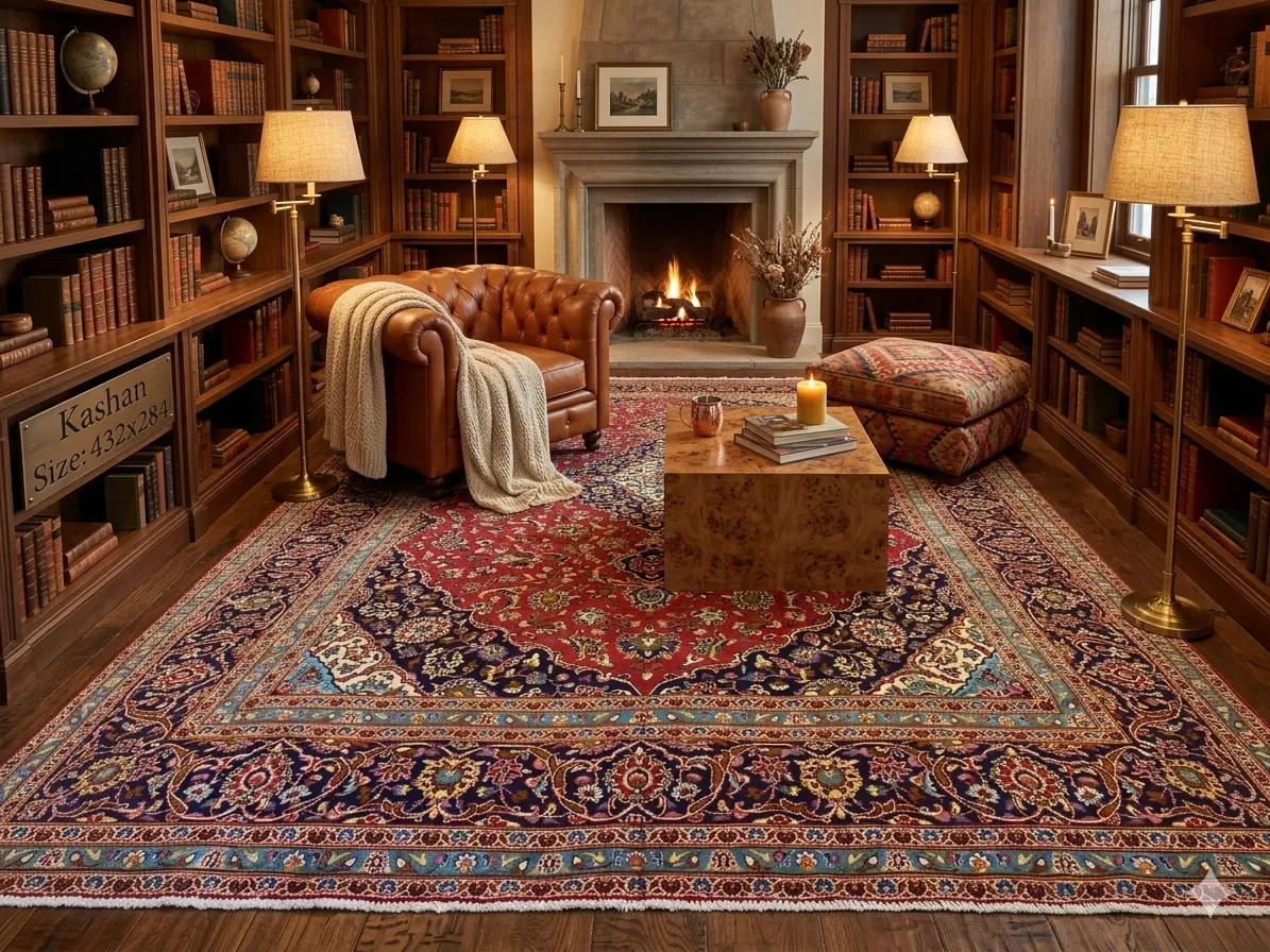 Handmade Persian mat