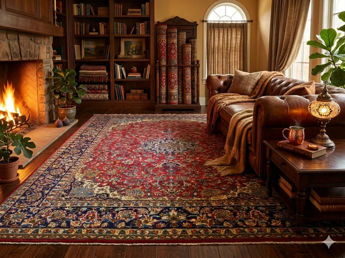 Kashan rug