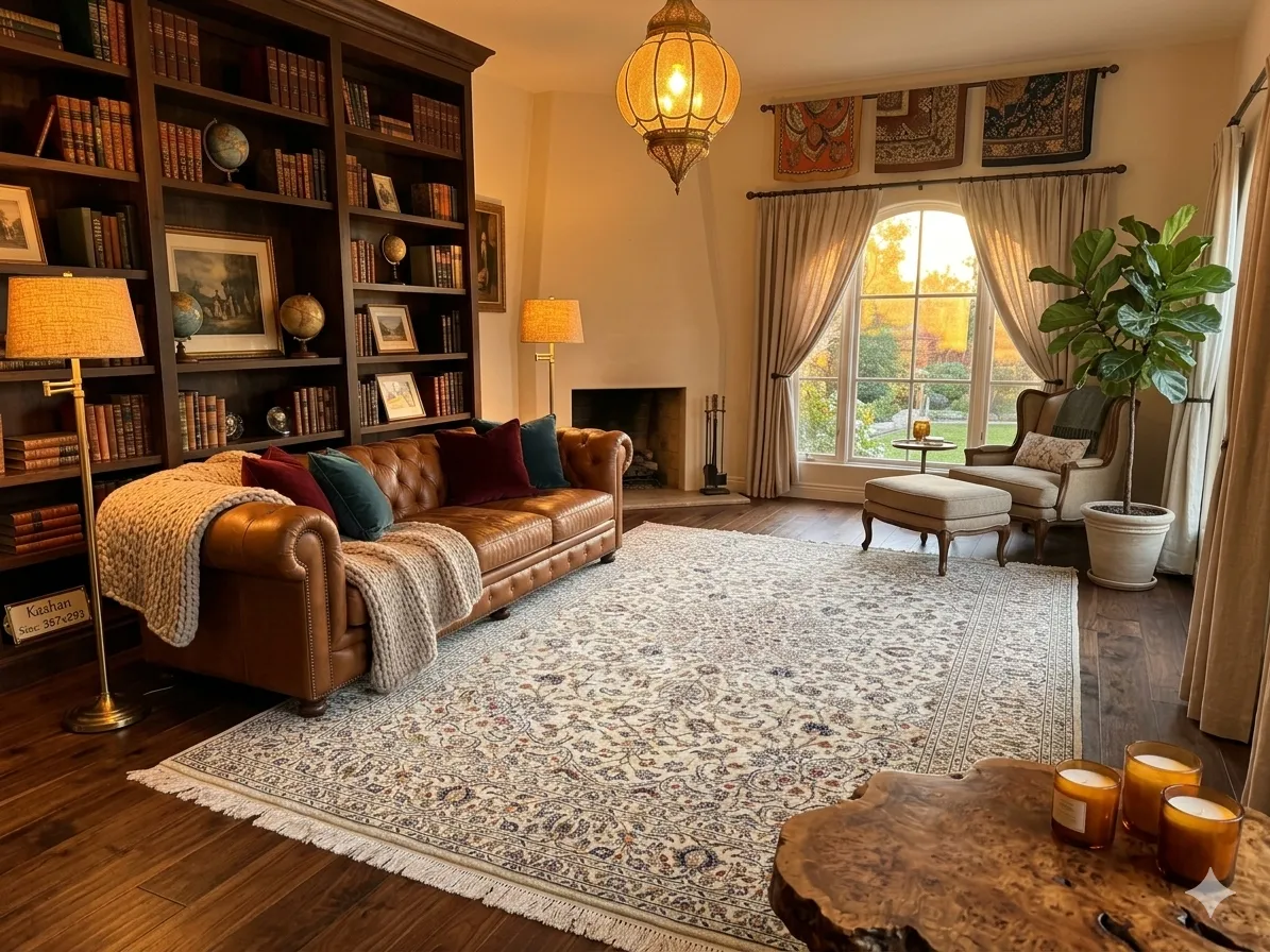 Persian rug Kashan