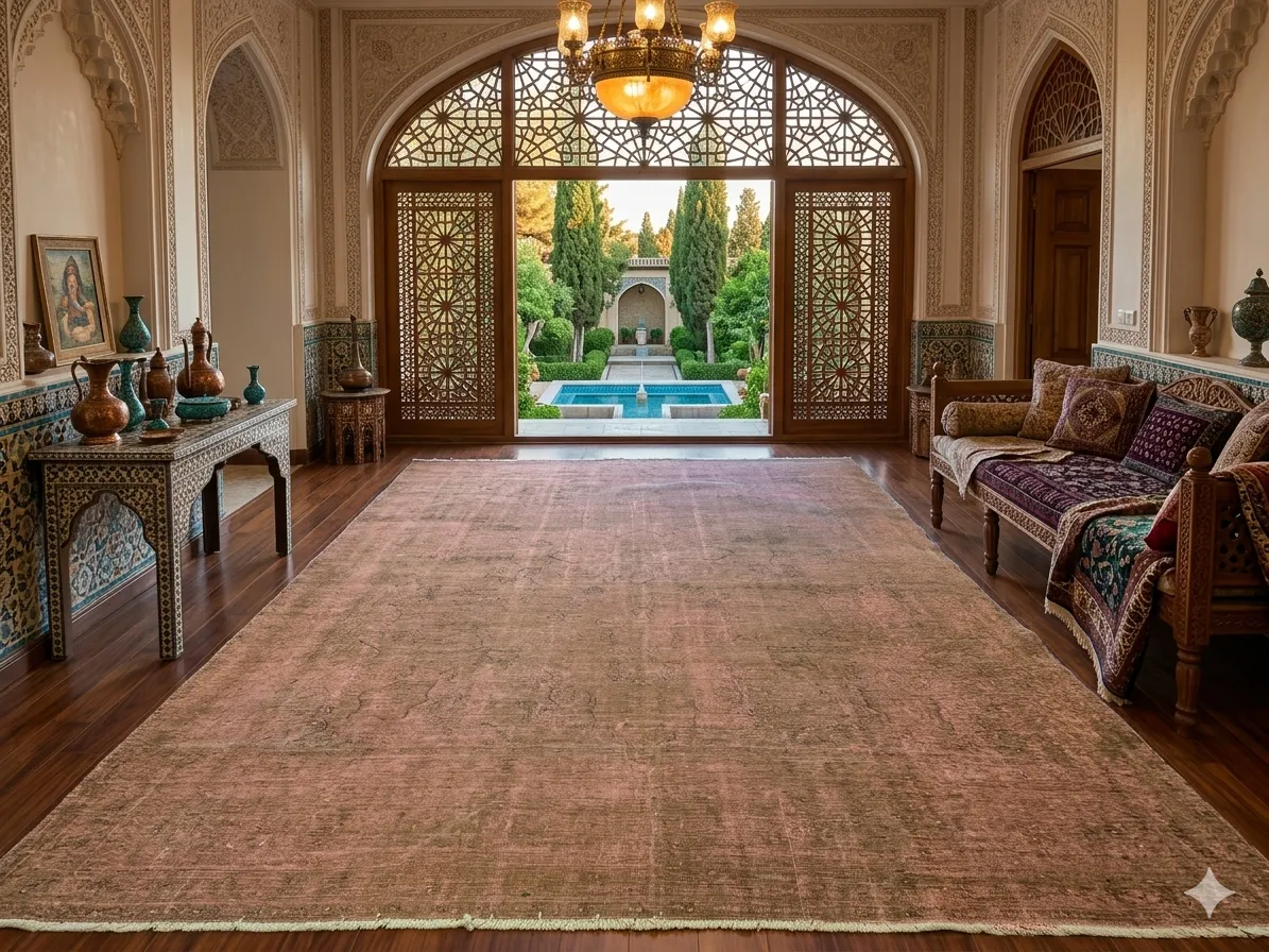 Vintage Distressed rug