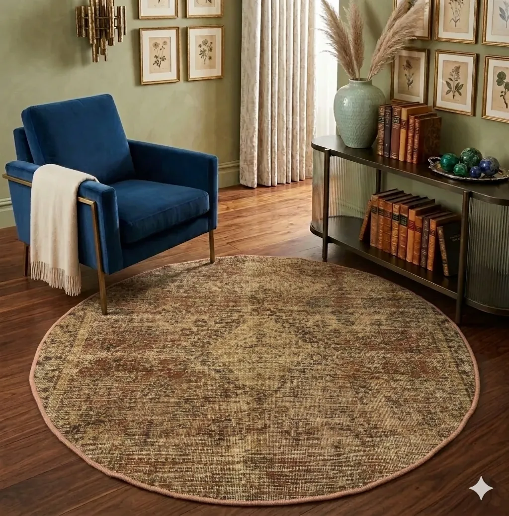 Round vintage