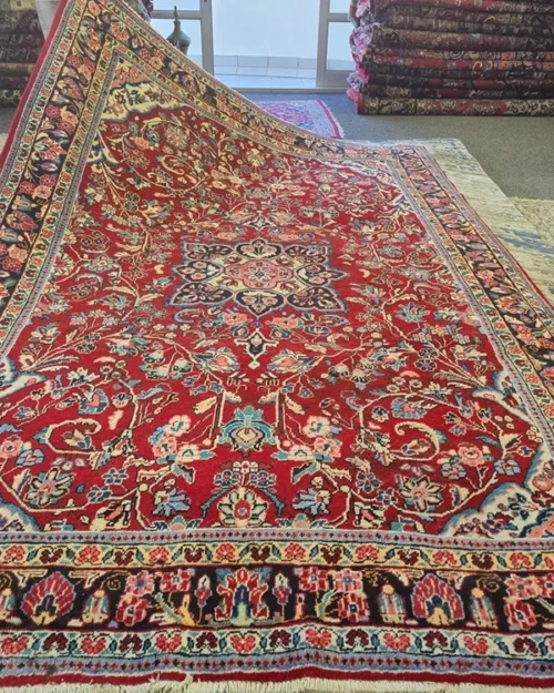 Antique Hand-knotted Mashad