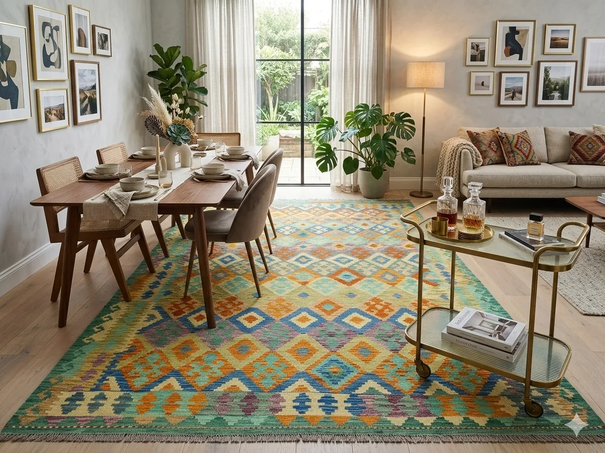 Flat-Weave Kilim