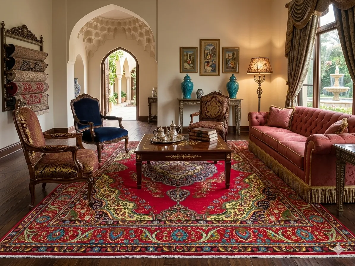 Hand-Woven Tabriz