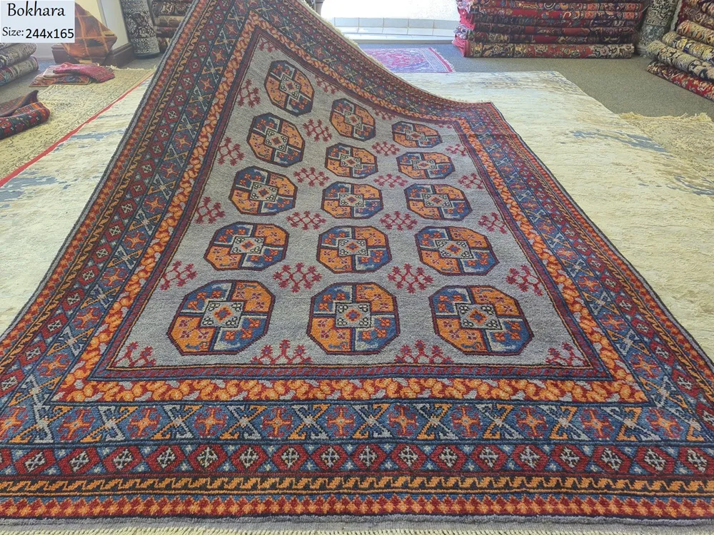 Steel Blue Bokhara