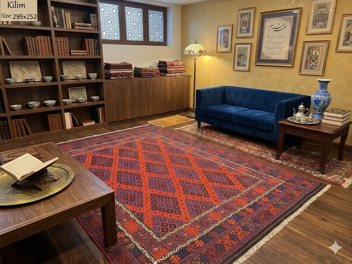 Afghan tribal Kilim
