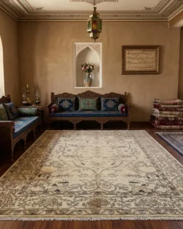 Antique hand-knotted Chobi
