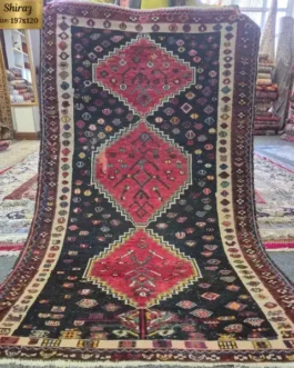Antique Shiraz carpet